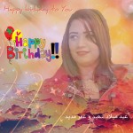 سمر الحسنى تحتفل بعيد ميلادها مع الالتزام بالجراءت