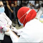 وزيرة الصحة المصرية اخذت التطعيم اليوم ضد فيروس كورونا في المرحلة الاخيرة من التجارب