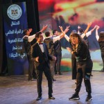 الفنانة صفاء ابو السعود والفنان سليمان نور في تابلو غنائي بوزارة الشباب و الرياضة